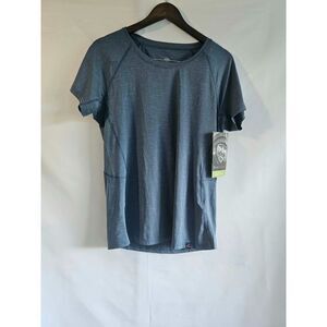 Gorpcore Sherpa Adventure Gear Blue Athletic Shirt NWT Size L